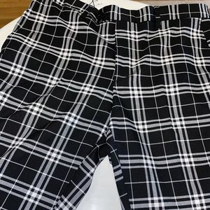 Plaid pants size 32 (UK) European cut